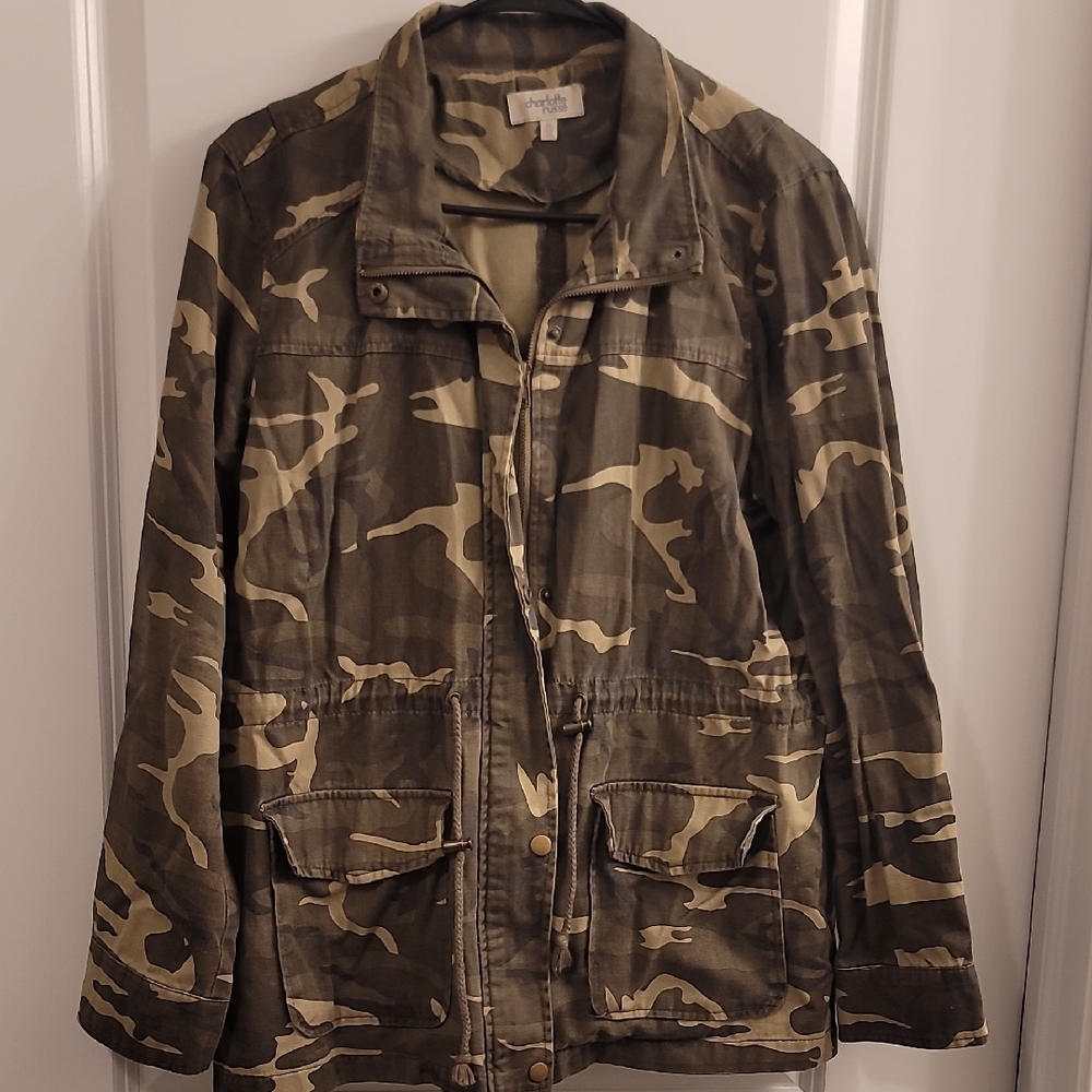 Camouflage Military Style Jacket